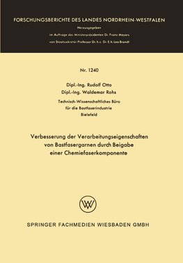 Verbesserung der Verarbeitungseigenschaften von Bastfasergarnen durch Beigabe einer Chemiefaserkomponente