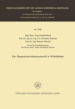 Der Gegenstromwärmeaustausch in Wirbelbetten