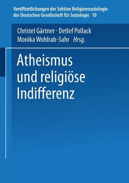 Atheismus und religiöse Indifferenz