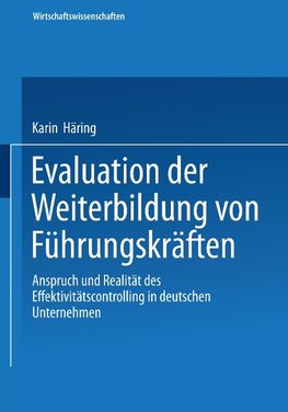 Evaluation der Weiterbildung von Führungskräften