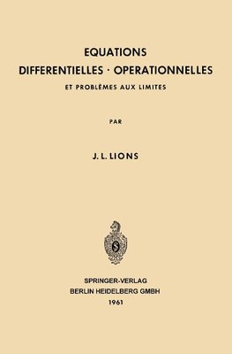 Equations Differentielles Operationnelles