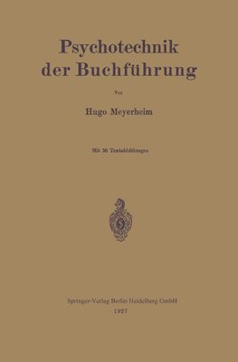 Psychotechnik der Buchführung