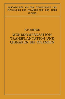 Wundkompensation Transplantation und Chimären bei Pflanzen