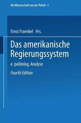 Das amerikanische Regierungssystem