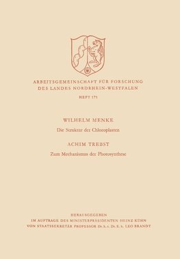 Die Struktur der Chloroplasten. Zum Mechanismus der Photosynthese