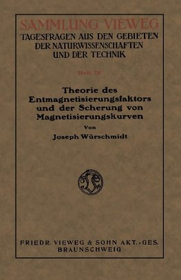 Theorie des Entmagnetisierungsfaktors und der Scherung von Magnetisierungskurven