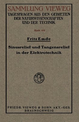 Sinusrelief und Tangensrelief in der Elektrotechnik