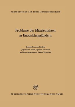 Probleme der Mittelschichten in Entwicklungsländern