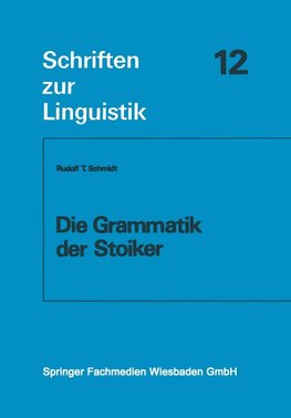 Die Grammatik der Stoiker