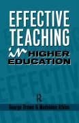 Atkins, M: Effective Teaching in Higher Education