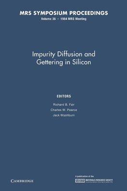 Impurity Diffusion and Gettering in Silicon