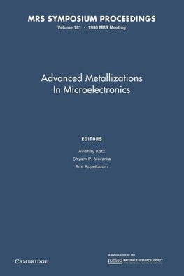 Advanced Metallizations in Microelectronics