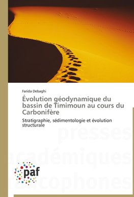 Évolution géodynamique du bassin de Timimoun au cours du Carbonifère