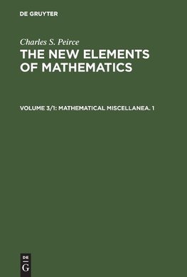 Mathematical Miscellanea. 1