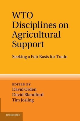 Wto Disciplines on Agricultural Support