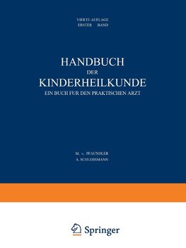 Handbuch der Kinderheilkunde