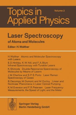 Laser Spectroscopy of Atoms and Molecules