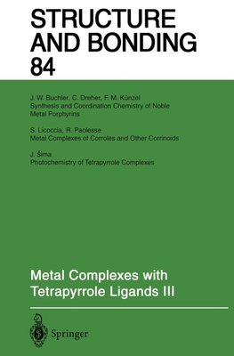 Metal Complexes with Tetrapyrrole Ligands III