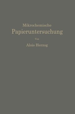 Mikrochemische Papieruntersuchung