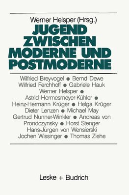 Jugend zwischen Moderne und Postmoderne