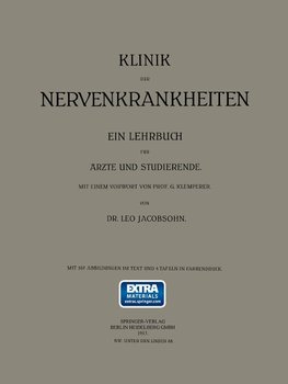 Klinik der Nervenkrankheiten