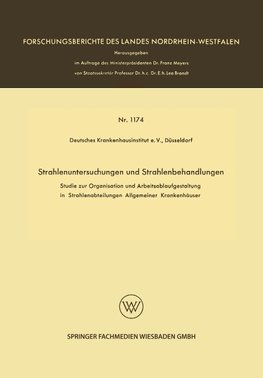 Strahlenuntersuchungen und Strahlenbehandlungen