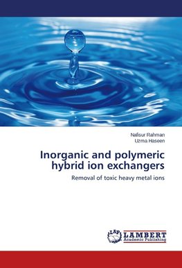 Inorganic and polymeric hybrid ion exchangers