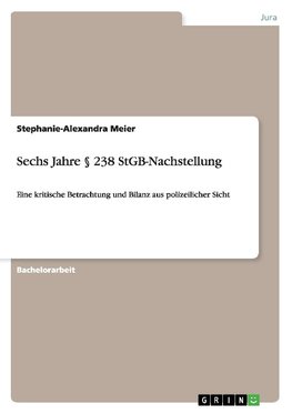 Sechs Jahre § 238 StGB-Nachstellung