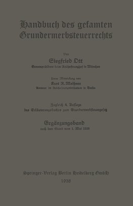 Handbuch des gesamten Grunderwerbsteuerrechts