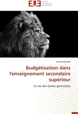 Budgétisation dans l'enseignement secondaire supérieur