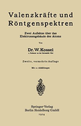 Valenzkräfte und Röntgenspektren