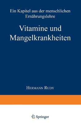 Vitamine und Mangelkrankheiten