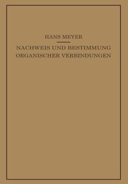 Lehrbuch der Organisch-Chemischen Methodik