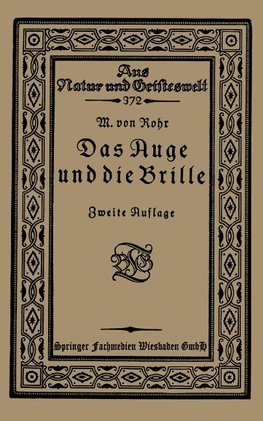 Das Auge und die Brille