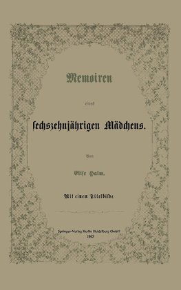 Memoiren eines sechszehnjährigen Mädchens