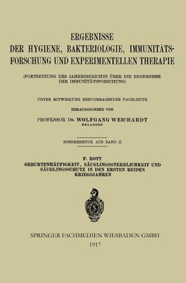 Geburtenhäufigkeit, Säuglingssterblichkeit und Säuglingsschutz in den Ersten Beiden Kriegsjahren