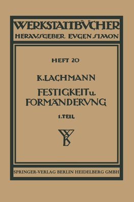 Festigkeit und Formänderung