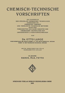 Chemisch-Technische Vorschriften