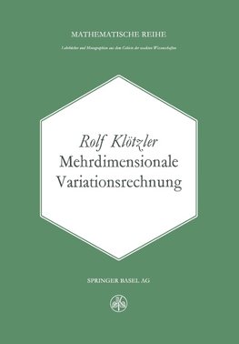 Mehrdimensionale Variationsrechnung