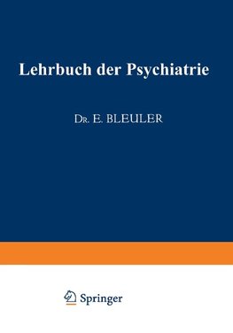 Lehrbuch der Psychiatrie