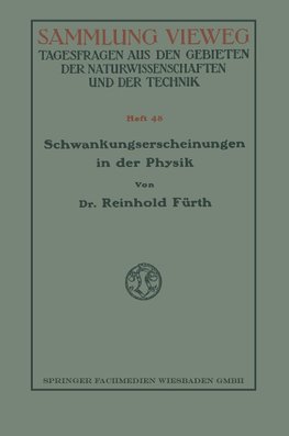 Schwankungserscheinungen in der Physik