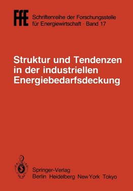 Struktur und Tendenzen in der industriellen Energiebedarfsdeckung