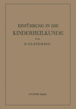 Einführung in die Kinderheilkunde