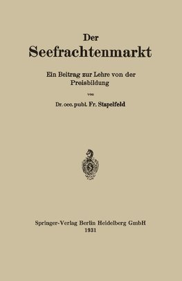 Der Seefrachtenmarkt