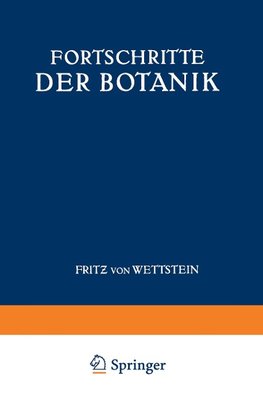 Fortschritte der Botanik