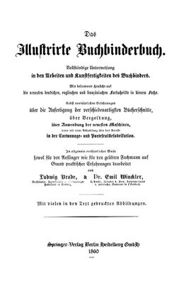 Das Illustrirte Buchbinderbuch