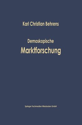 Demoskopische Marktforschung