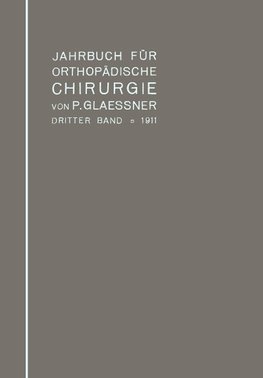 Jahrbuch für orthopädische Chirurgie