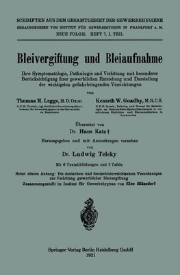 Bleivergiftung und Bleiaufnahme