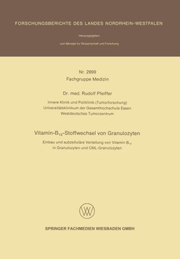 Vitamin-B12-Stoffwechsel von Granulozyten